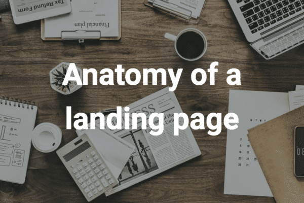 landing page